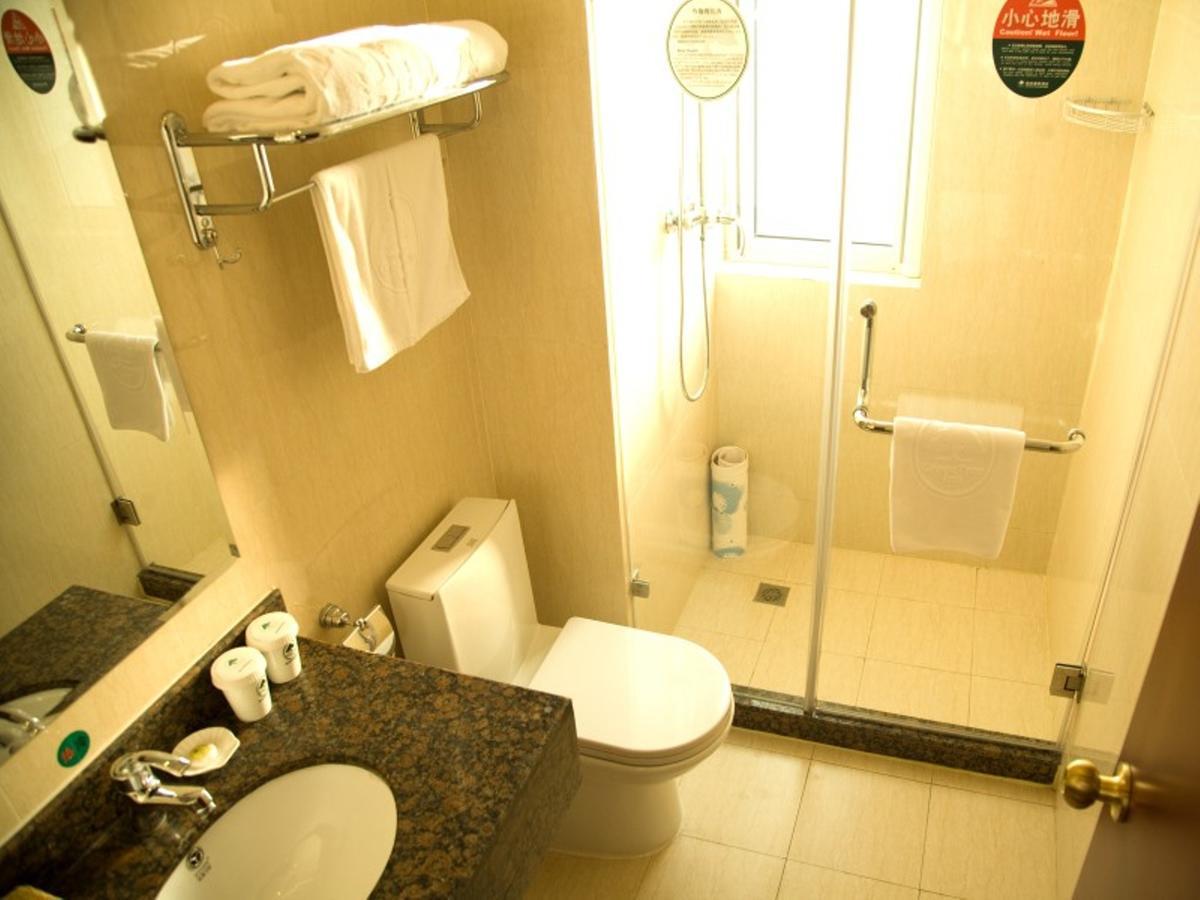 Greentree Inn Anhui Xuancheng Jixi Guangming Palace Business Hotel Exterior foto