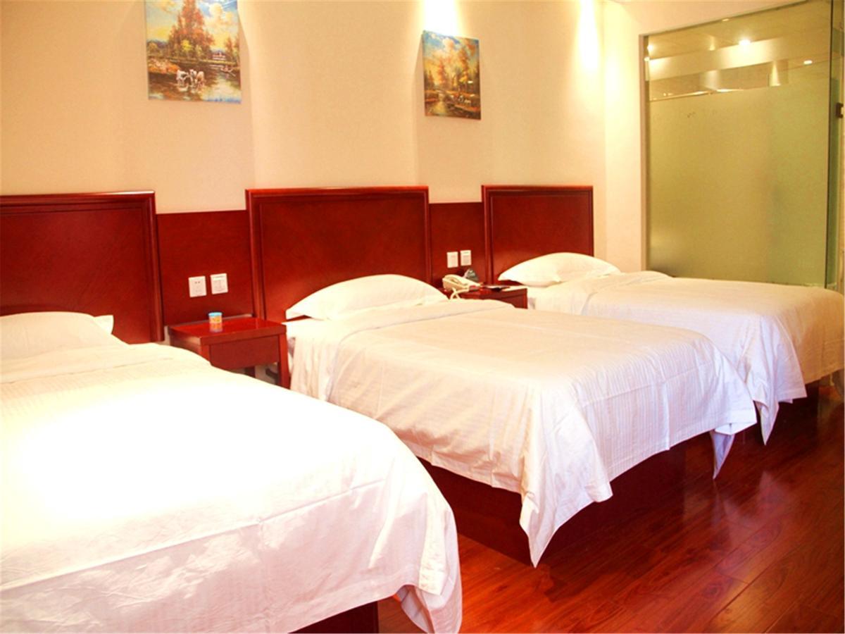 Greentree Inn Anhui Xuancheng Jixi Guangming Palace Business Hotel Exterior foto